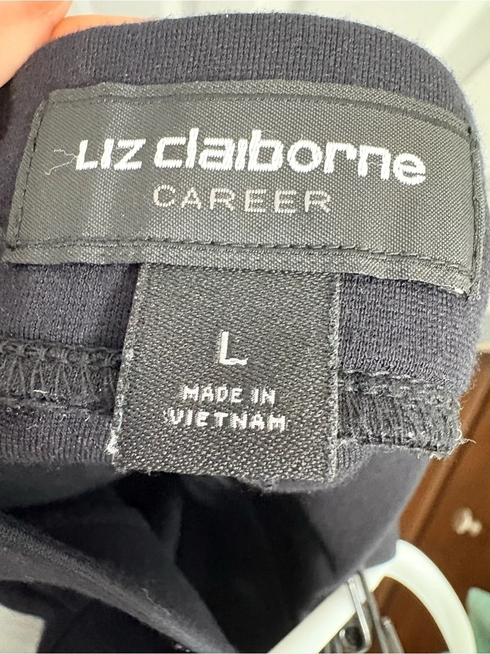 Liz Claiborne tailored black